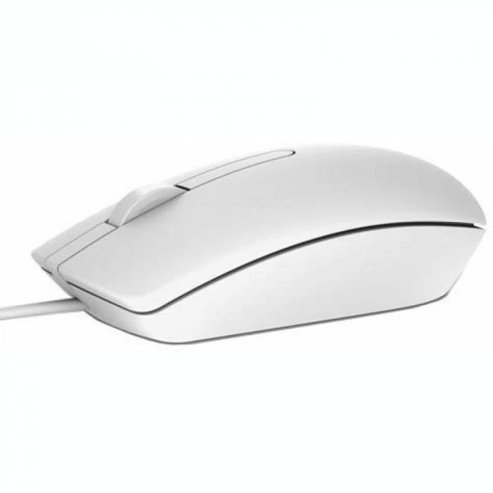 MOUSE cu fir DELL alb 570-AAIP