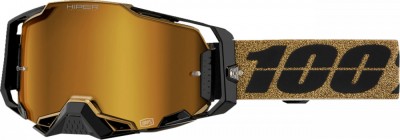 Ochelari cross/atv 100% Armega HPR Glory, lentila oglinda, culoare rama negru/au... Cod Produs: MX_NEW 26013437PE foto