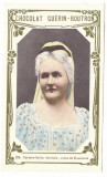 5546 - Regina ELISABETA, Reclama Ciocolata Guerin-Boutron (10/6 cm) - carton, Necirculata, Printata