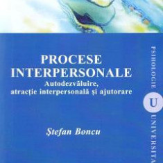 Procese interpersonale - Stefan Boncu