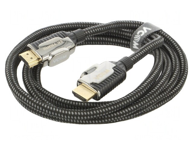 Cablu HDMI 2.1 HDCP 2.2 PVC 2m
