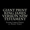 Giant Print King James Version New Testament: Super Large Print 22 Point Font