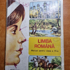 manual e limba romana - pentru clasa a 6-a - din anul 1995