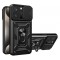 Husa pentru Apple iPhone 15 Pro Max, Techsuit, CamShield, Neagra