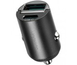 Incarcator Auto 1 x USB Tip C &amp;amp; 1 x USB A 65w Joyroom jr-ccn18