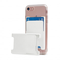 Husa Ringke Slot Credit Card Mini Cover PC Attachment pentru Smartphones white (ACSC0002) foto