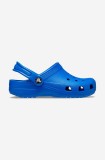 Crocs papuci Bolt Classic Clog femei, culoarea albastru marin 206991