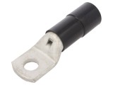 Conector Inelar Tubular BM GROUP M14, 14.5mm Diametru Interior, Sectiune Cablu 150mm&sup2;, Izolatie Poliamida, Cupru, Negru