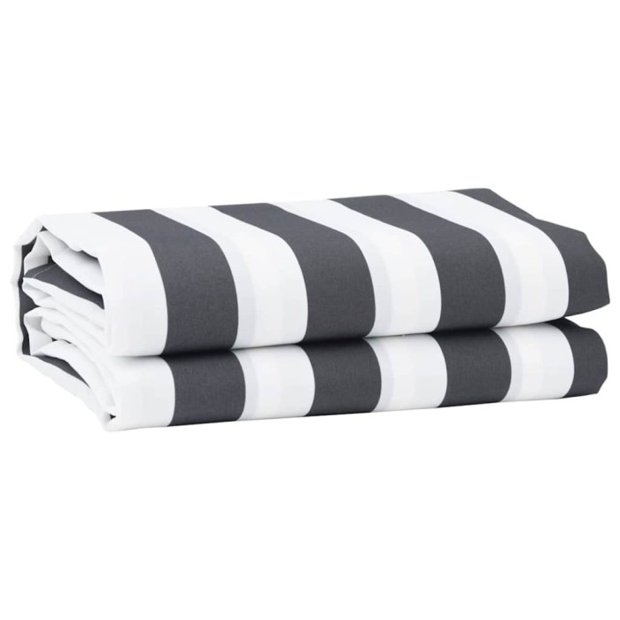 Material de &icirc;nlocuire pentru copertină Antracit, alb 3 x 2 m