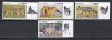 Angola 2019 - Șacali, Serie cu Tapsuri pe Dreapta, MNH