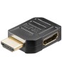 Adaptor HDMI mama-tata la 90 grade 4K Ultra HD 2160p 60Hz placat cu, Goobay
