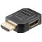 Adaptor HDMI mama-tata la 90 grade 4K Ultra HD 2160p 60Hz placat cu