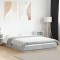 Gossi cadru de pat, gri beton, 135x190 cm, lemn prelucrat