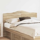 vidaXL Tăblie cap cu headboard Stejar Sonoma 160 cm Lemn compozit 888641