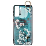 Husa Samsung Galaxy S21 Plus TPU Crossbody cu Design Floral - Protectie Premium