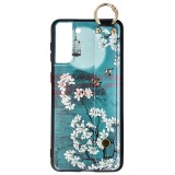 Toc TPU Crossbody Design Samsung Galaxy S21 Plus Flowers