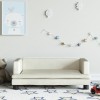 VidaXL Canapea pentru copii, crem, 80x45x30 cm, catifea