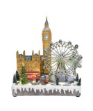 Cumpara ieftin Decoratiune Craciun - London Scene, LED | Kaemingk