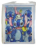 Tablou Stitch cu rama de lemn, pictura cu diamante, goblen cu pietre