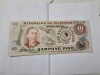 Bancnota filipine 10 p 1981