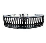 Grila masca radiator Skoda Octavia 2 (1z3/1z5), 10.2008-12.2013, Fata, cromat; complet, Aftermarket