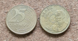 Brazilia 25 centavos 2004, America Centrala si de Sud
