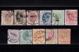 Cumpara ieftin ✅RO 1893/1898 LP 51 ,&quot;Carol I - Spic de grau , filigran PR &quot; , serie stampilata, Stampilat