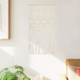 Cuier de perete macrame, 40x80, bumbac GartenMobel Dekor, vidaXL