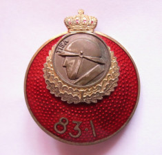 Insigna de Regiment 83 Infanterie Tribun Simion Balint ? Cluj foto