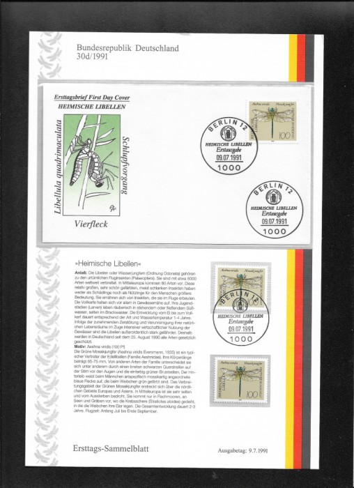 Germania FDC 30d.1991