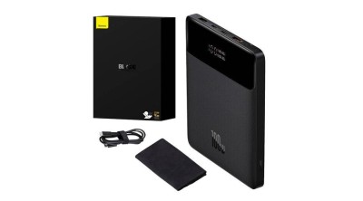 Baseus Powerbank Blade 20000mAh 100W (fekete) foto