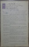 Contract de inchiriere/ General Gheorghe Liteanu, 1941, Bucuresti