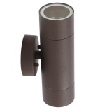 Aplica exterior 00-955/2, orientare in sus / in jos, 2 x GU10, ruginiu, modern