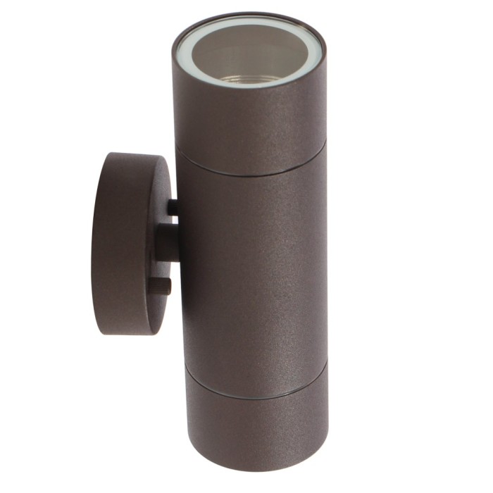 Aplica exterior 00-955/2, orientare in sus / in jos, 2 x GU10, ruginiu, modern