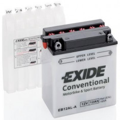 Baterie Moto Exide Conventional Motorbike &amp; Sport Battery 12Ah 165A 12V EB12AL-A