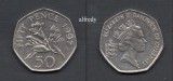 Anglia, Marea Britanie, Bailiwick of Guernsey, 1997 50 Pence