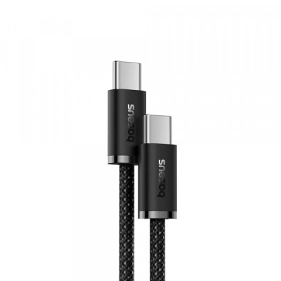 Cablu Date si Incarcare USB-C - USB-C Baseus Dynamic 3 Series, 100W, 2m, Negru P10367000111-01 foto