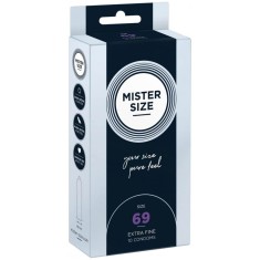 Mister Size - Prezervative Diametru Mare 69 mm 10 Bucăți