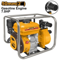Motopompa pe benzina 7CP, 2&quot; 550L/min, 208cm, Ingco GWP202