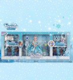 Set Mare cu Păpușă, &Icirc;ncălțăminte și Accesorii din Regatul de Gheață