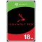 HDD NAS SEAGATE IronWolf Pro 18TB CMR 3.5&quot;, 256MB, SATA 6Gbps, 7200RPM, RV Sensors, Rescue Data Recovery Services 3 ani, TBW: 550TB, &quot;ST18000NT001&quot;