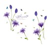 Sticker decorativ, Flori albastre, 160 cm, 744STK