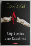 Cripta pentru Boris Davidovici &ndash; Danilo Kis