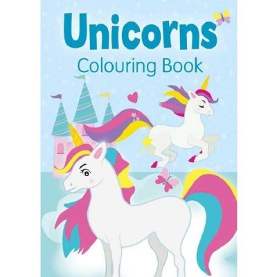 Unicorns. Carte de colorat foto