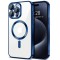 Husa pentru iPhone 15 Pro Max - Techsuit Luxury Crystal MagSafe - Deep Blue
