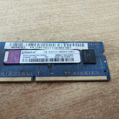 Ram Laptop Kingston 1GB DDR3 PC3-10600S ACR128X64D3S1333C9