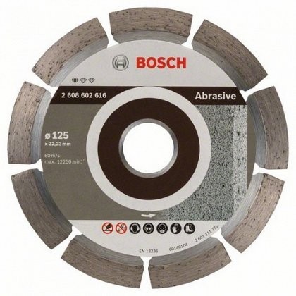 Bosch Professional disc diamantat 125x22.23x6x7 mm pentru materiale abrazive