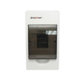 Tablou de sigurante aplicat 4 module IP40 cu capac transparent Breckner