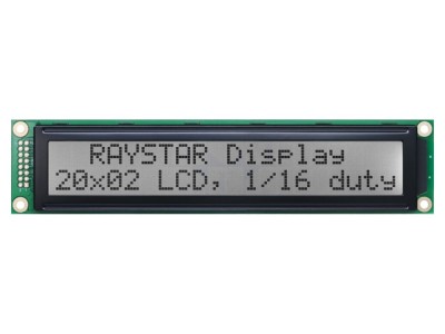 Afișaj LCD alfanumeric 20x2, LED foto