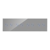 Cumpara ieftin Panou 4 Intrerupatoare Duble cu Touch din Sticla LUXION SmartElectro IntelligentHouse